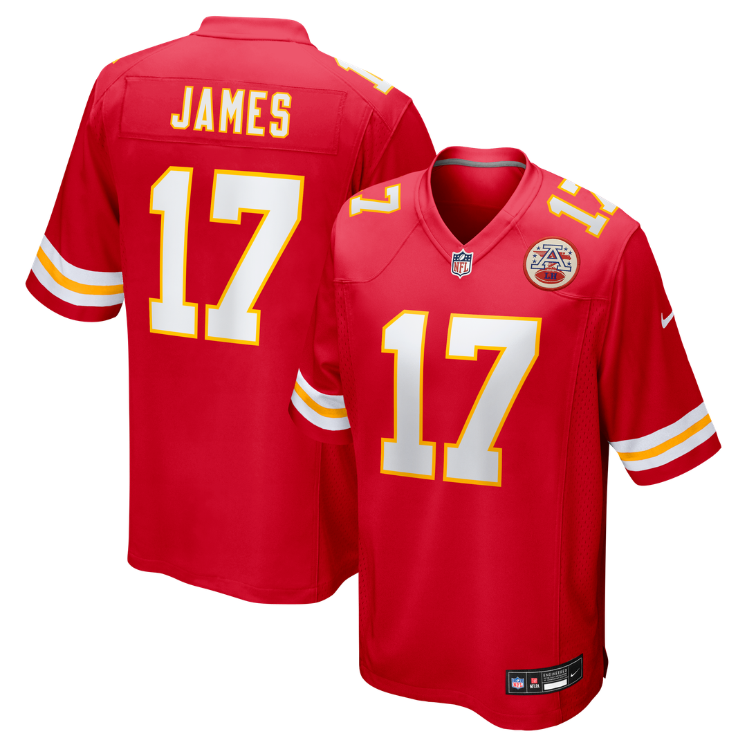 Richie James Kansas City Chiefs Nike Game Jersey - Red