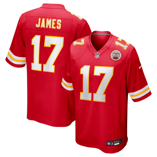 Richie James Kansas City Chiefs Nike Game Jersey - Red