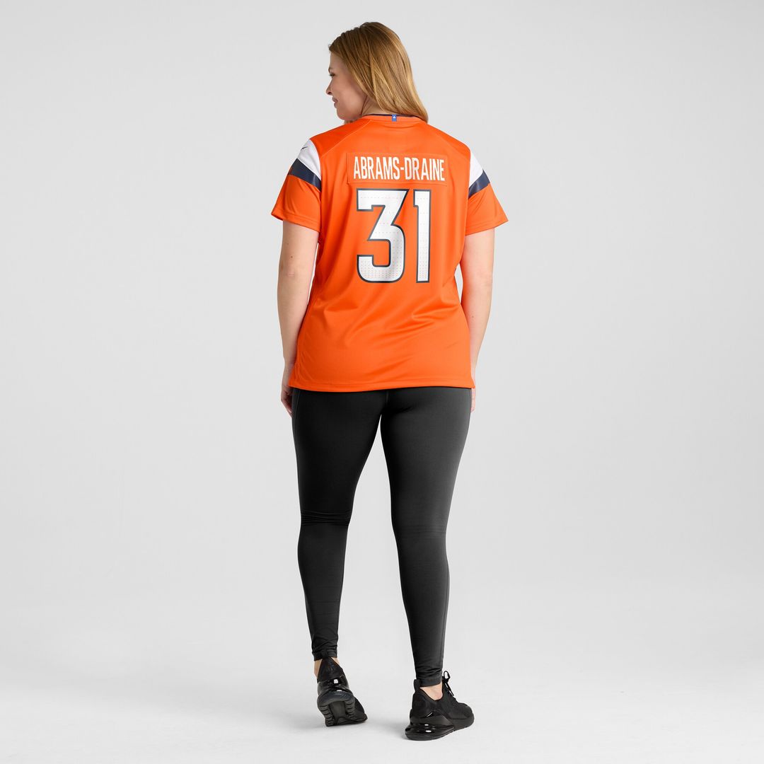 Kris Abrams-Draine Denver Broncos Nike Women's Team Game Jersey -  Orange