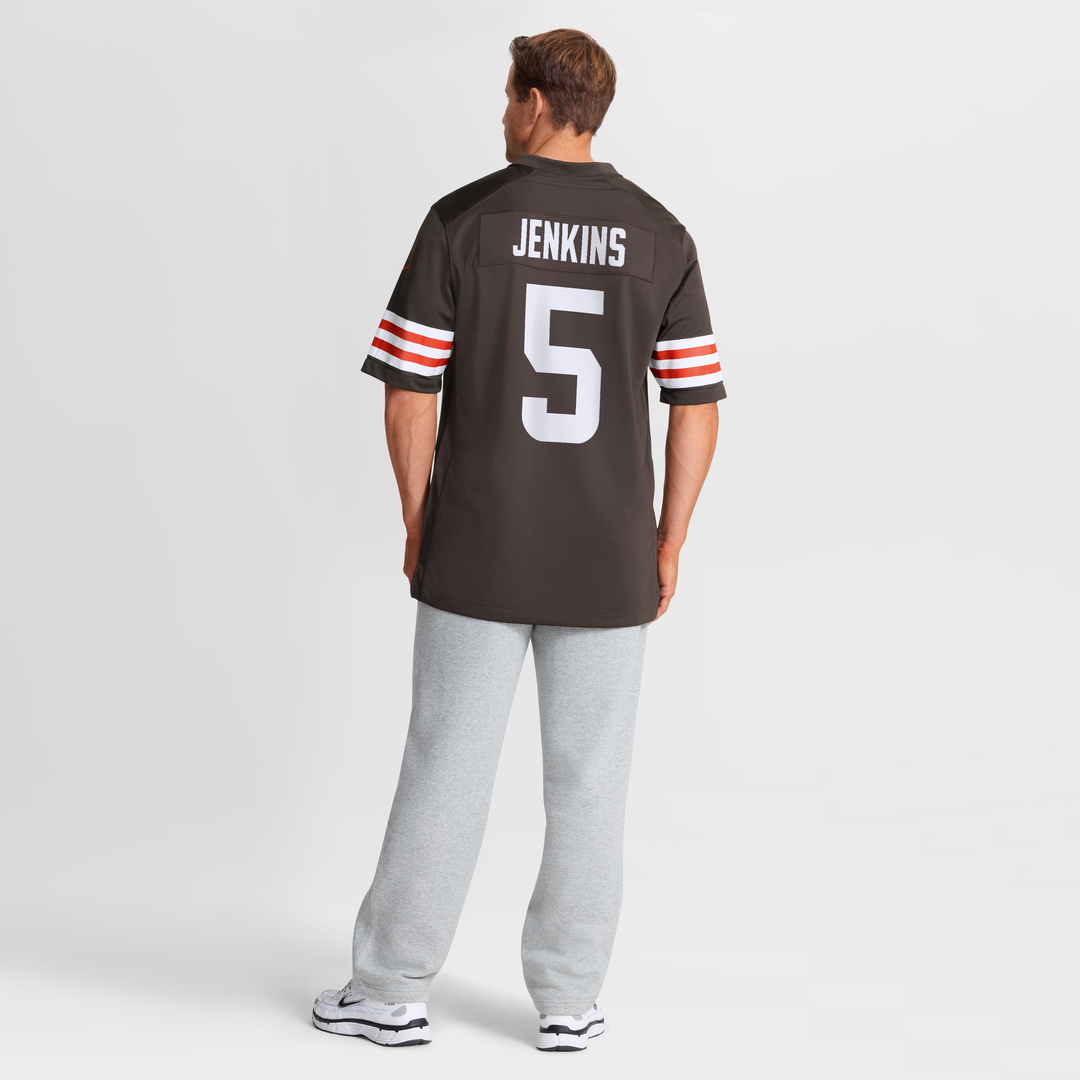 Rayshawn Jenkins Cleveland Browns Nike Team Game Jersey -  Brown