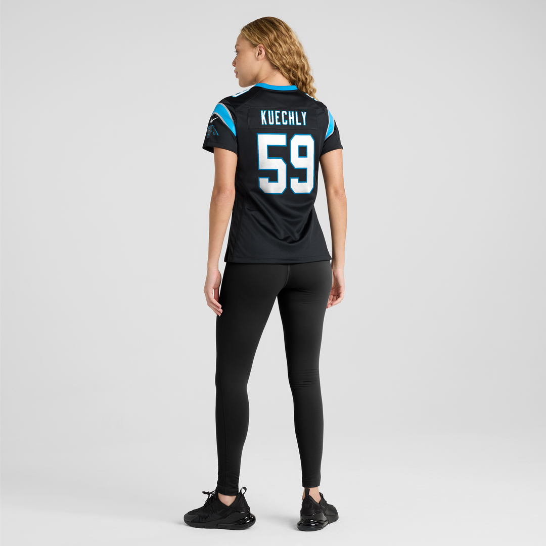Luke Kuechly Carolina Panthers Nike Women's Team Game Jersey -  Black