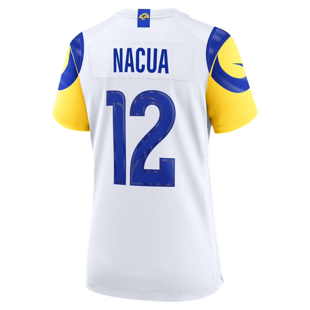 Puka Nacua Los Angeles Rams Nike Women's Game Jersey - White