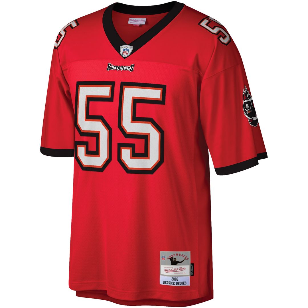 Derrick Brooks Tampa Bay Buccaneers Mitchell & Ness Legacy Replica Jersey - Red