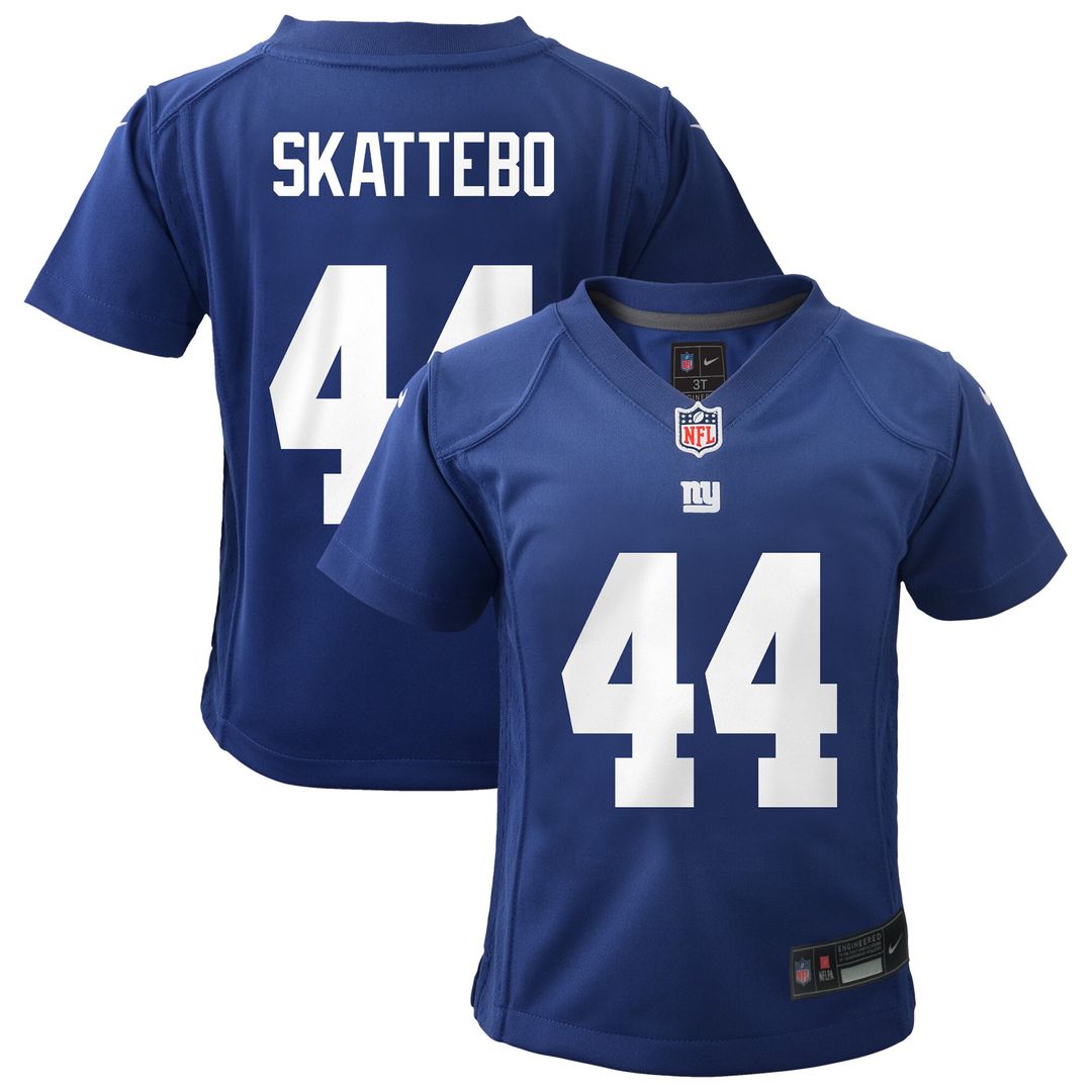 Cam Skattebo New York Giants Nike Infant Team Game Jersey - Royal