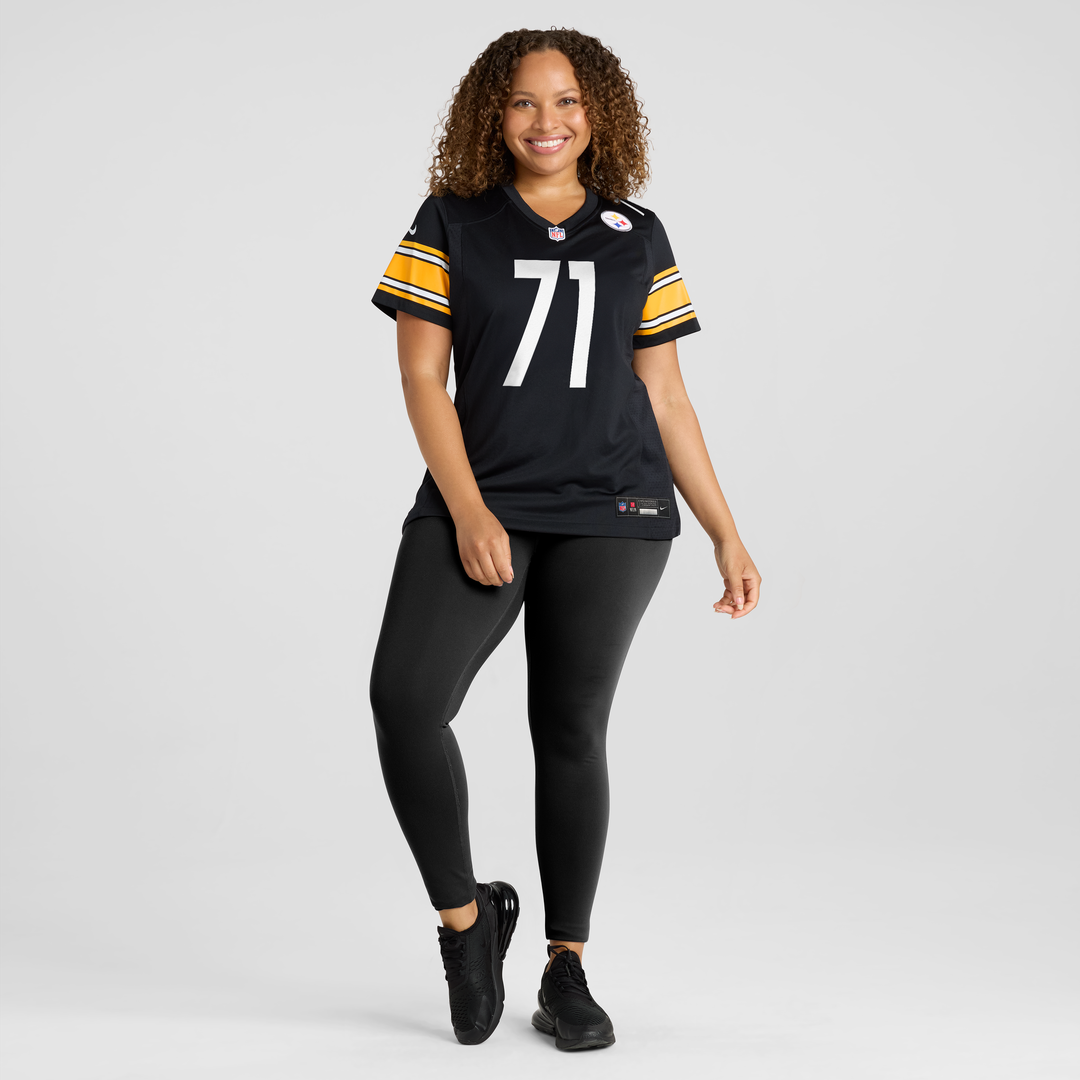 Max Iheanachor Pittsburgh Steelers Nike Women's Team Game Jersey -  Black