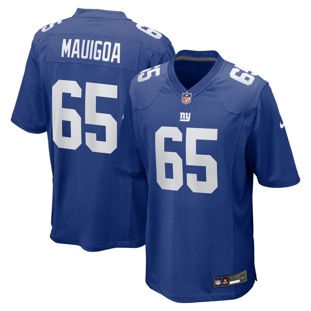 Francis Mauigoa New York Giants Nike 2026 NFL Draft First Round Pick No. 10 Team Game Jersey - Royal