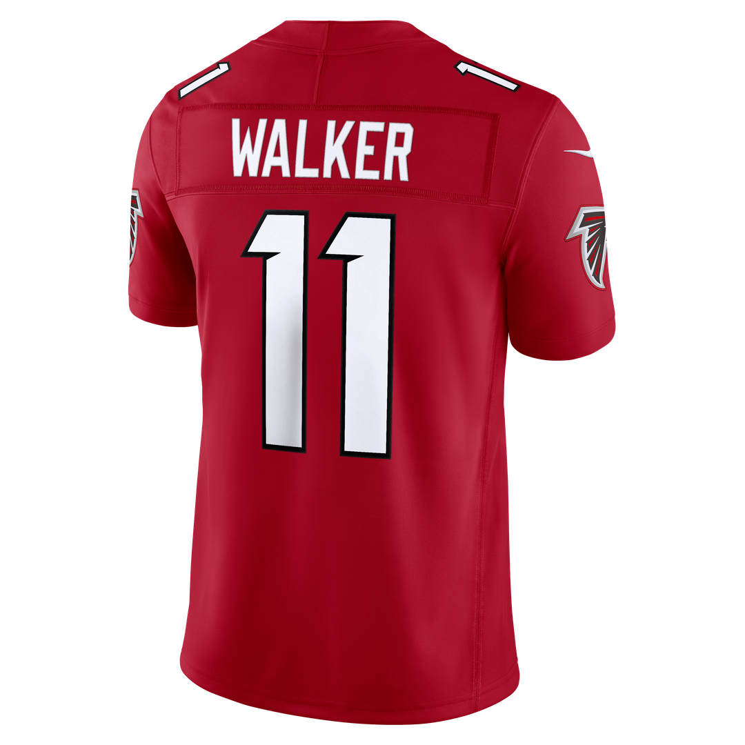 Jalon Walker Atlanta Falcons Nike Vapor F.U.S.E. Stitched Limited Jersey - Red