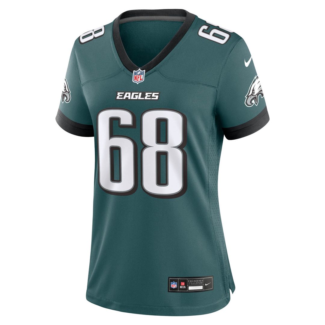 Jordan Mailata Philadelphia Eagles Nike Women's Team Game Jersey -  Midnight Green