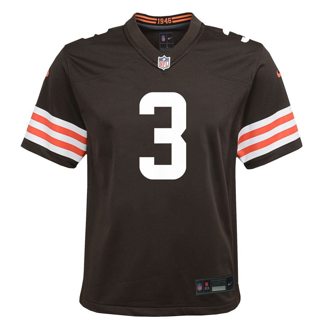 Jerry Jeudy Cleveland Browns Nike Youth Team Game Jersey - Brown