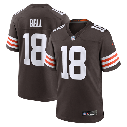 David Bell Cleveland Browns Nike Game Jersey - Brown