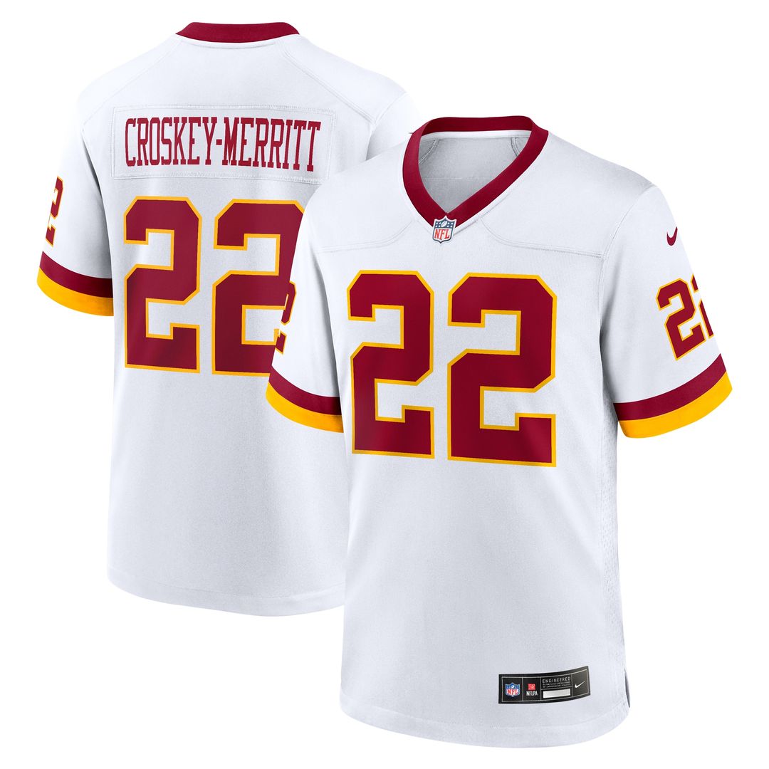 Jacory Croskey-Merritt Washington Commanders Nike Game Jersey - Burgundy