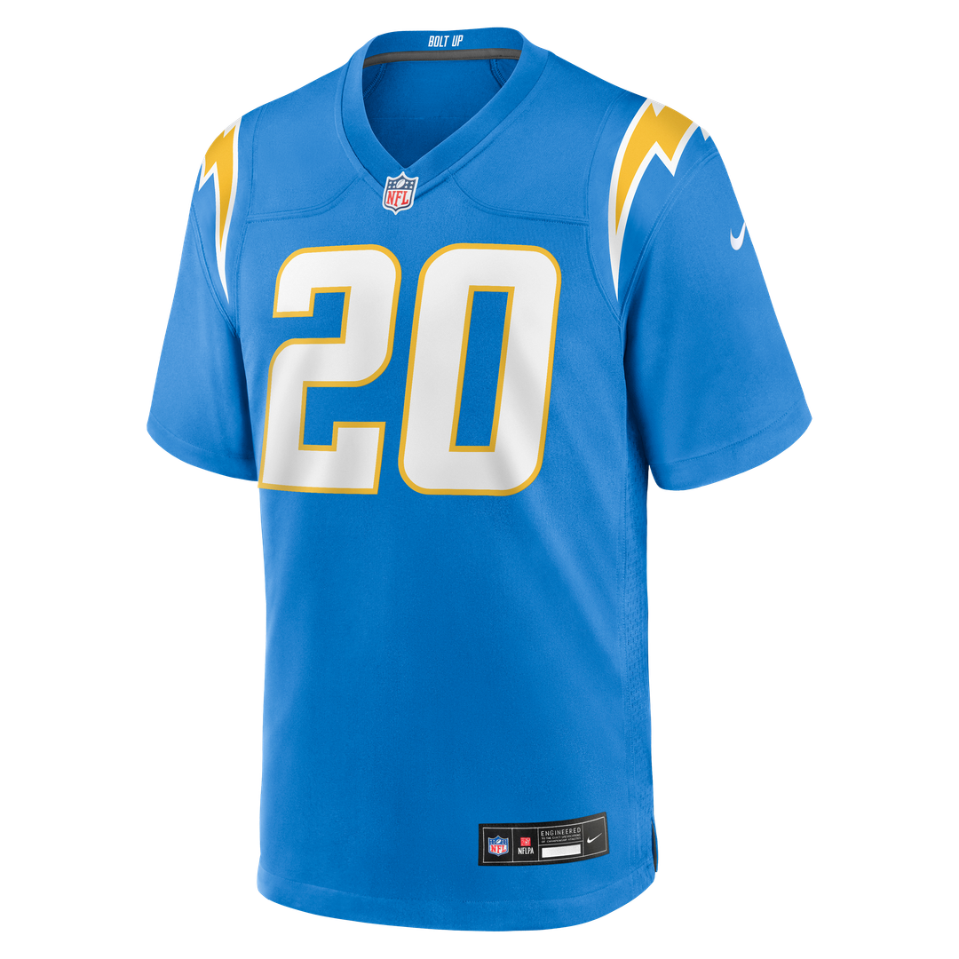 Cam Hart Los Angeles Chargers Nike Team Game Jersey -  Powder Blue