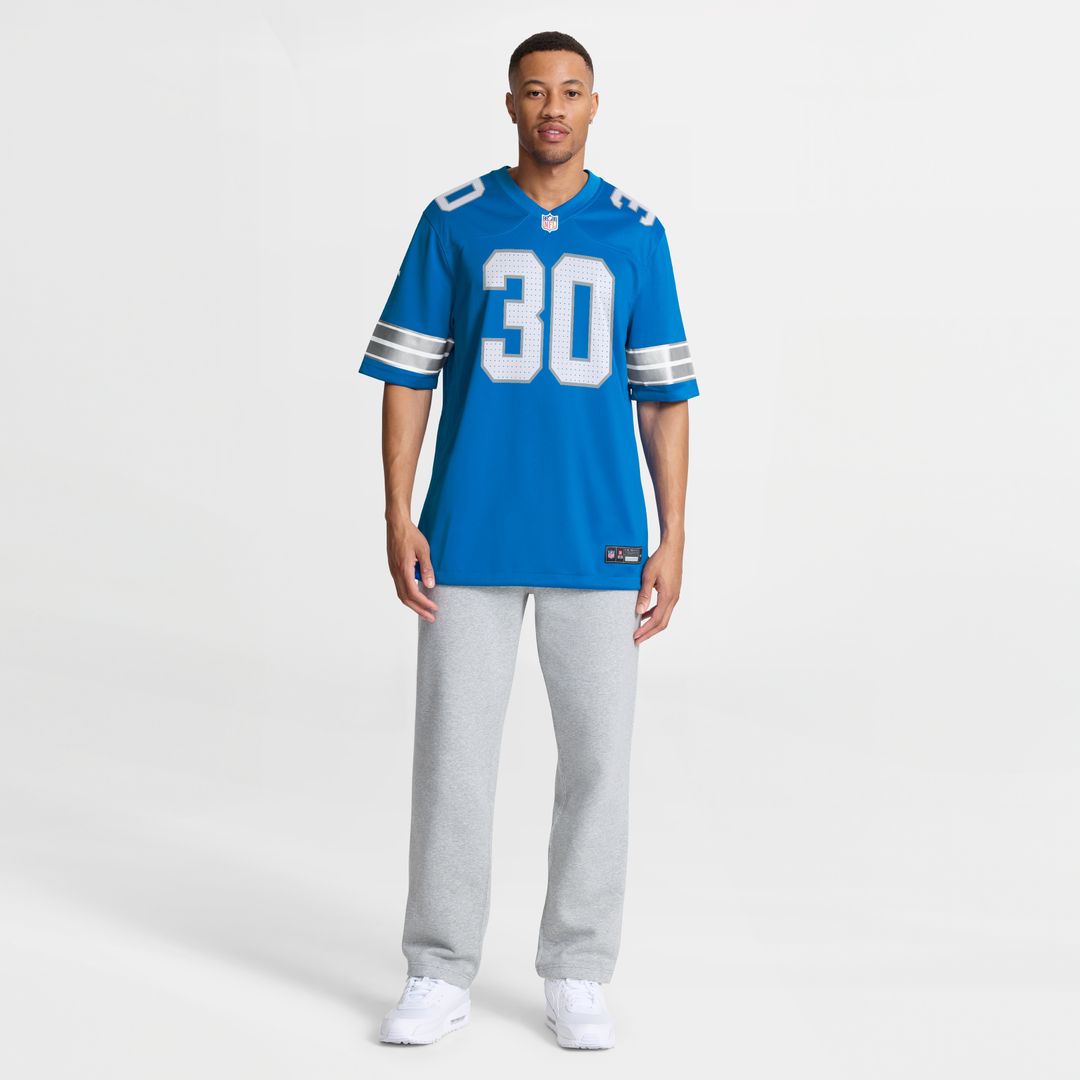 Khalil Dorsey Detroit Lions Nike Team Game Jersey -  Blue