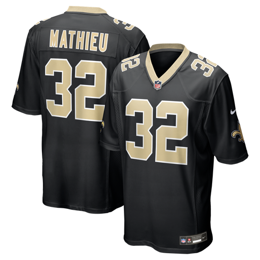 Tyrann Mathieu New Orleans Saints Nike Game Jersey - Black