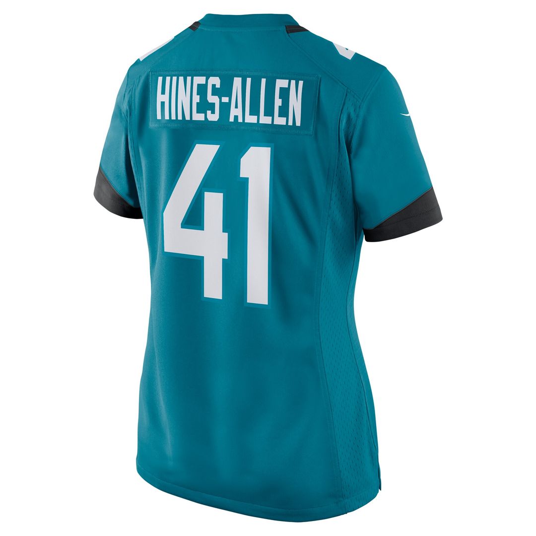 Josh Hines-Allen Jacksonville Jaguars Nike Women's Alternate Player Game Jersey - Black