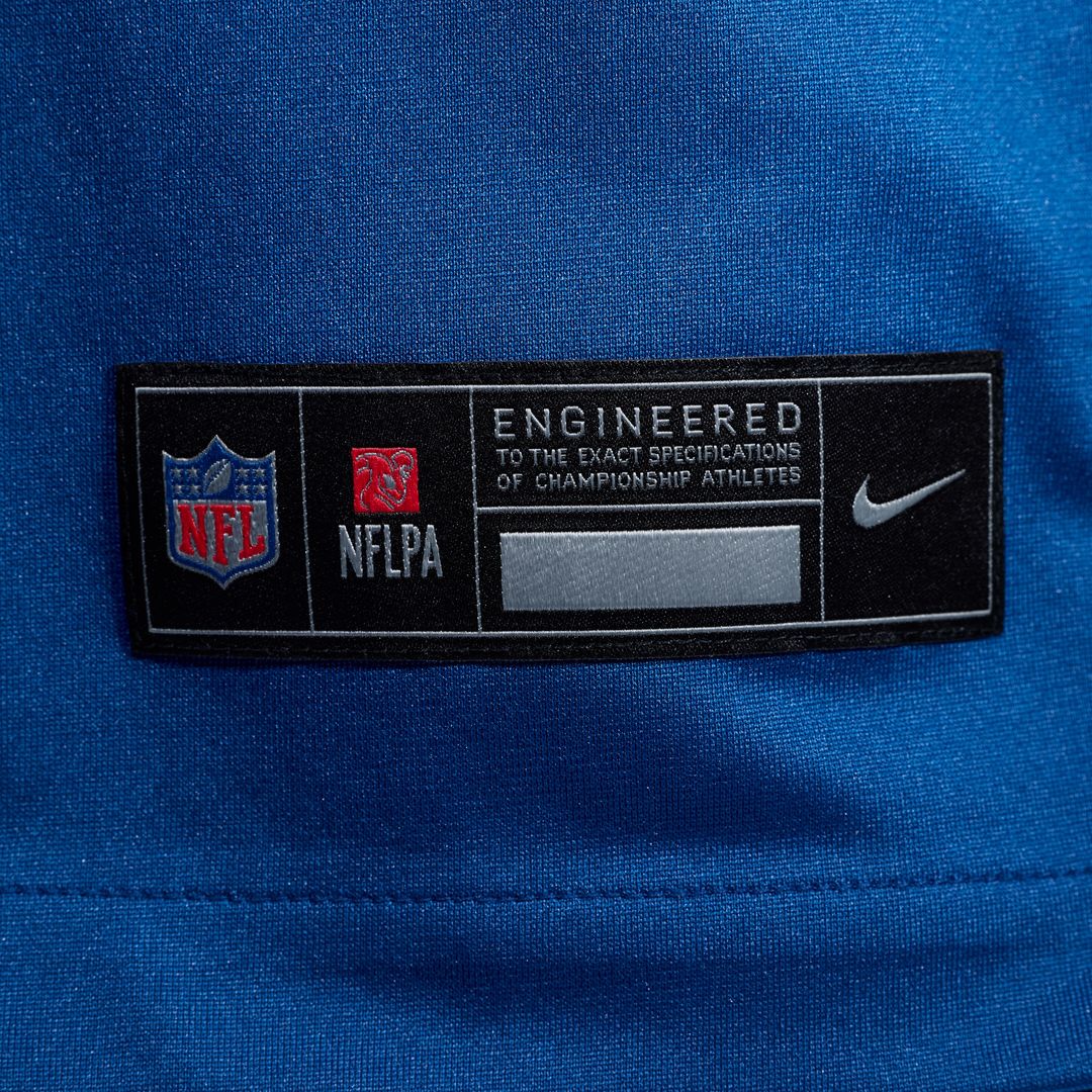 DJ Giddens Indianapolis Colts Nike Team Game Jersey -  Royal