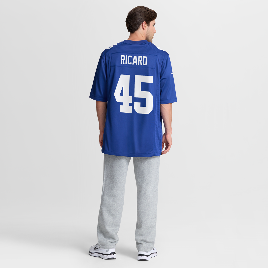 Patrick Ricard New York Giants Nike Team Game Jersey -  Royal