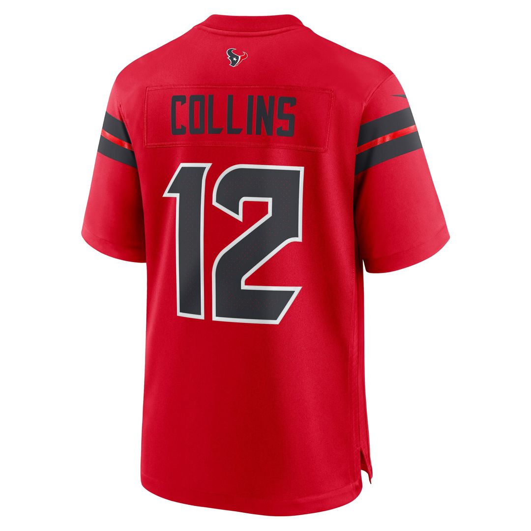 Nico Collins Houston Texans Nike Game Jersey -  White