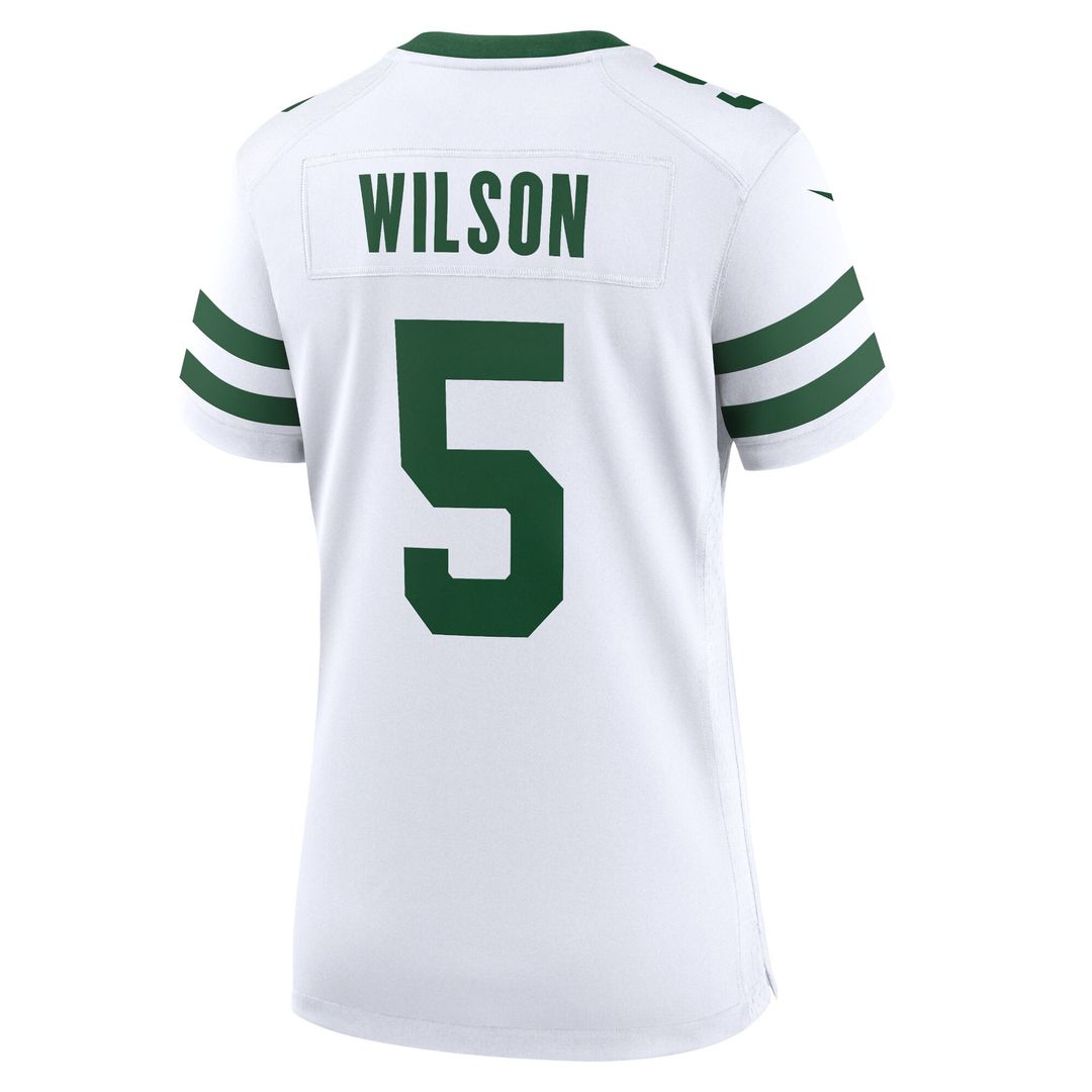 Garrett Wilson New York Jets Nike Women's Alternate Game Jersey - Legacy Black