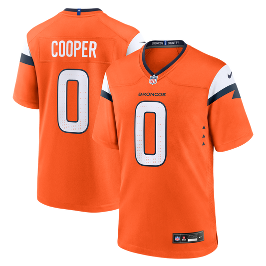 Jonathon Cooper Denver Broncos Nike Team Game Jersey -  Orange