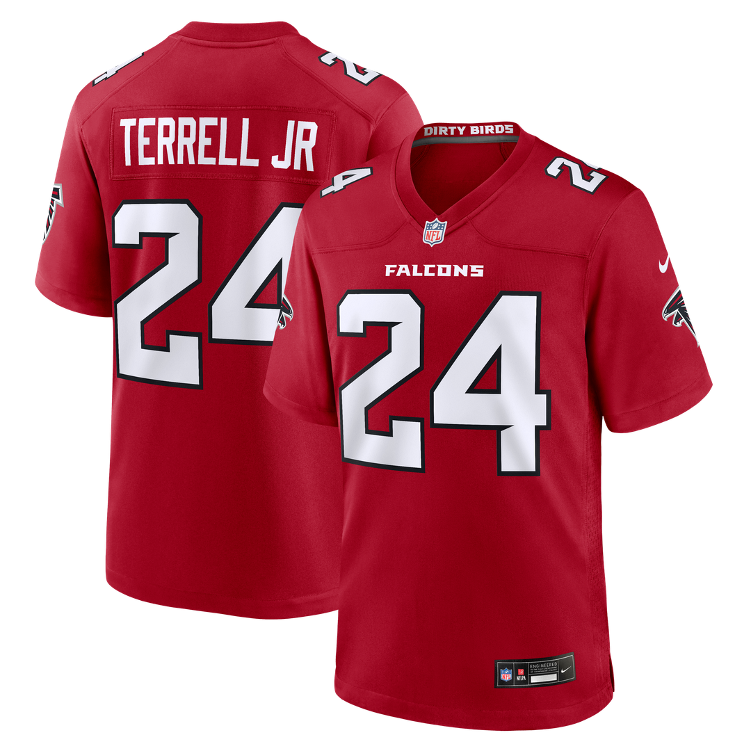 A.J. Terrell Atlanta Falcons Nike Game Jersey - Red