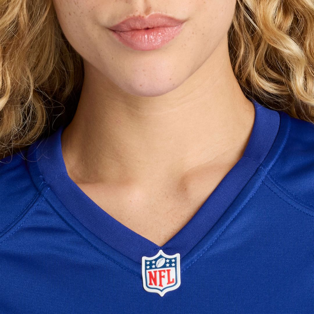 Jaxson Dart New York Giants Nike Women's Game Jersey -  White