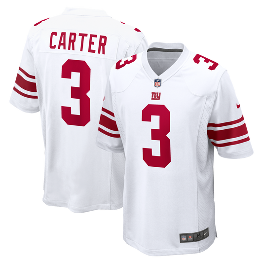 Abdul Carter New York Giants Nike  Game Jersey -  White