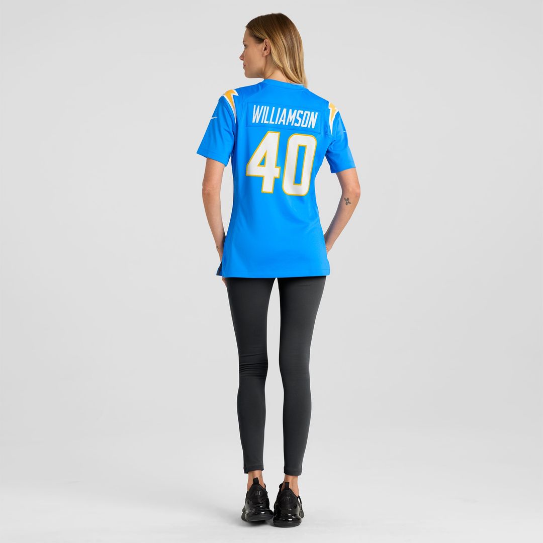 Kendall Williamson Los Angeles Chargers Nike Women's Team Game Jersey -  Powder Blue