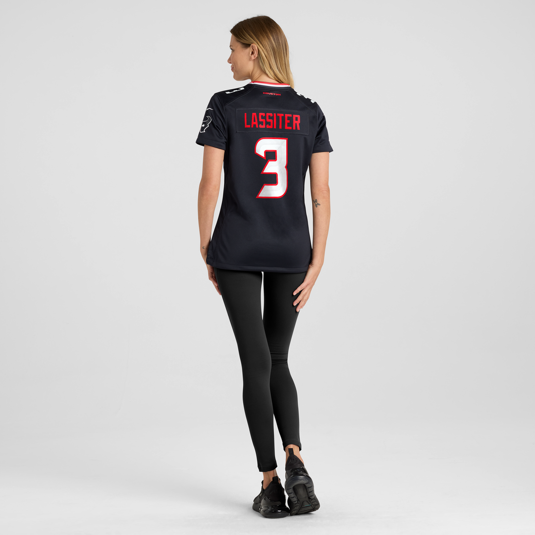 Kamari Lassiter Houston Texans Nike Women's Team Game Jersey -  Navy