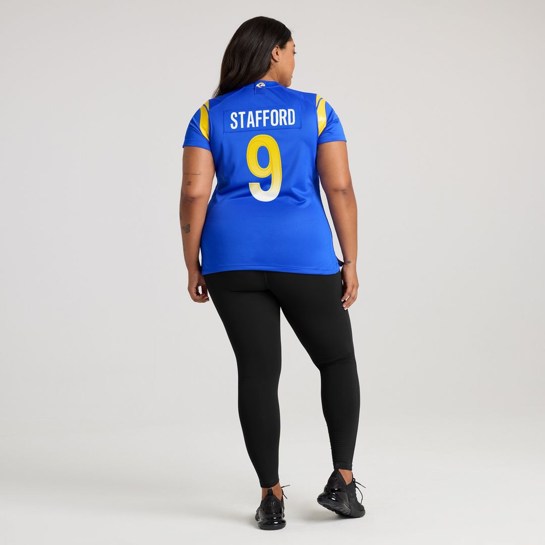 Matthew Stafford Los Angeles Rams Nike Women's Player Jersey - White
