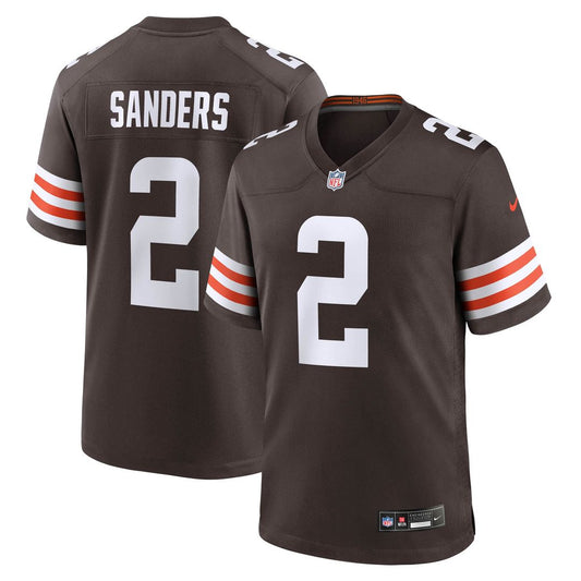 Shedeur Sanders Cleveland Browns Nike Game Jersey - Brown