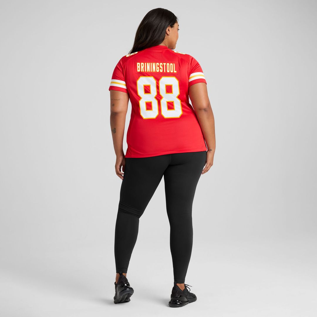 Jake Briningstool Kansas City Chiefs Nike Women's Team Game Jersey -  Red