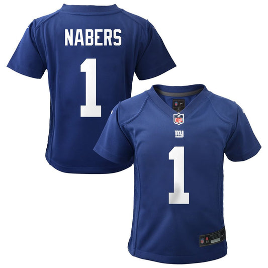 Malik Nabers New York Giants Nike Infant Team  Player Game Jersey - Royal