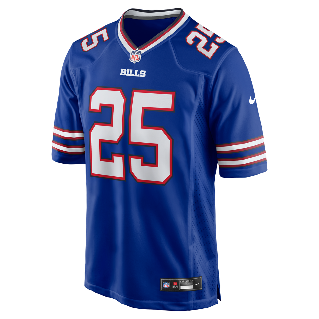 Geno Stone Buffalo Bills Nike Team Game Jersey -  Royal