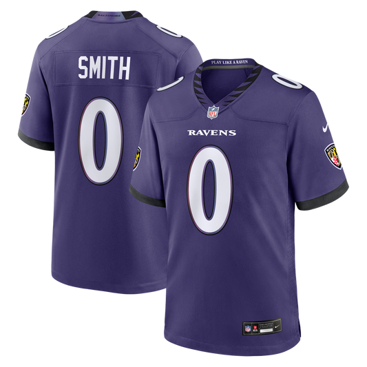 Roquan Smith Baltimore Ravens Nike Team Game Jersey - Purple