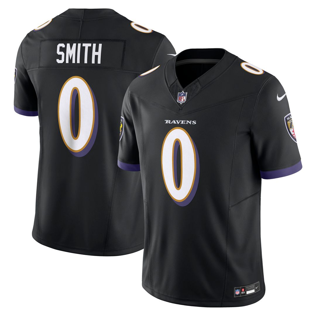 Roquan Smith Baltimore Ravens Nike Alternate 2 Vapor F.U.S.E. Limited Jersey - Purple
