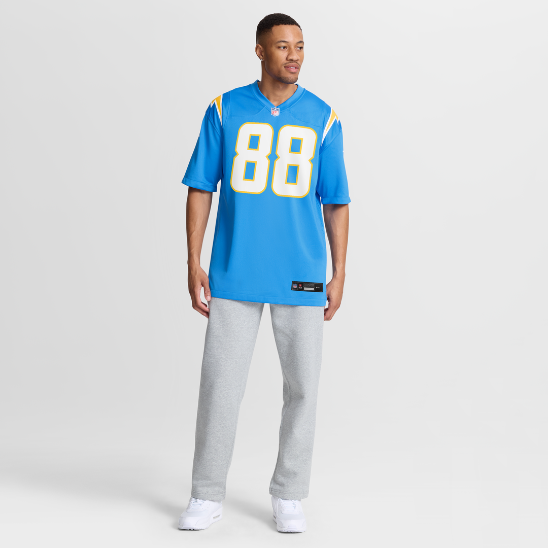 Charlie Kolar Los Angeles Chargers Nike Team Game Jersey -  Powder Blue
