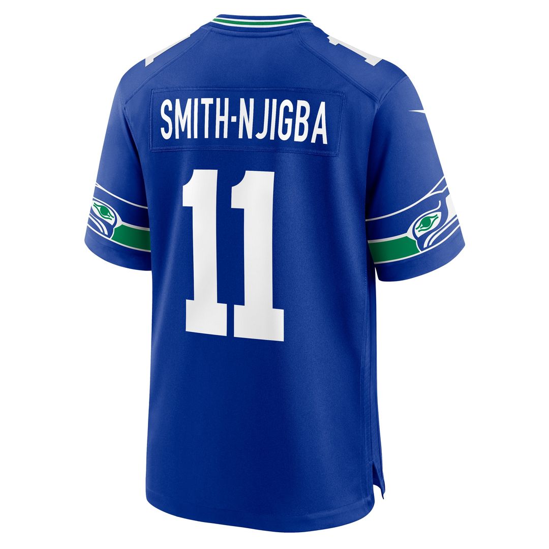 Jaxon Smith-Njigba Seattle Seahawks Nike Game Jersey - White