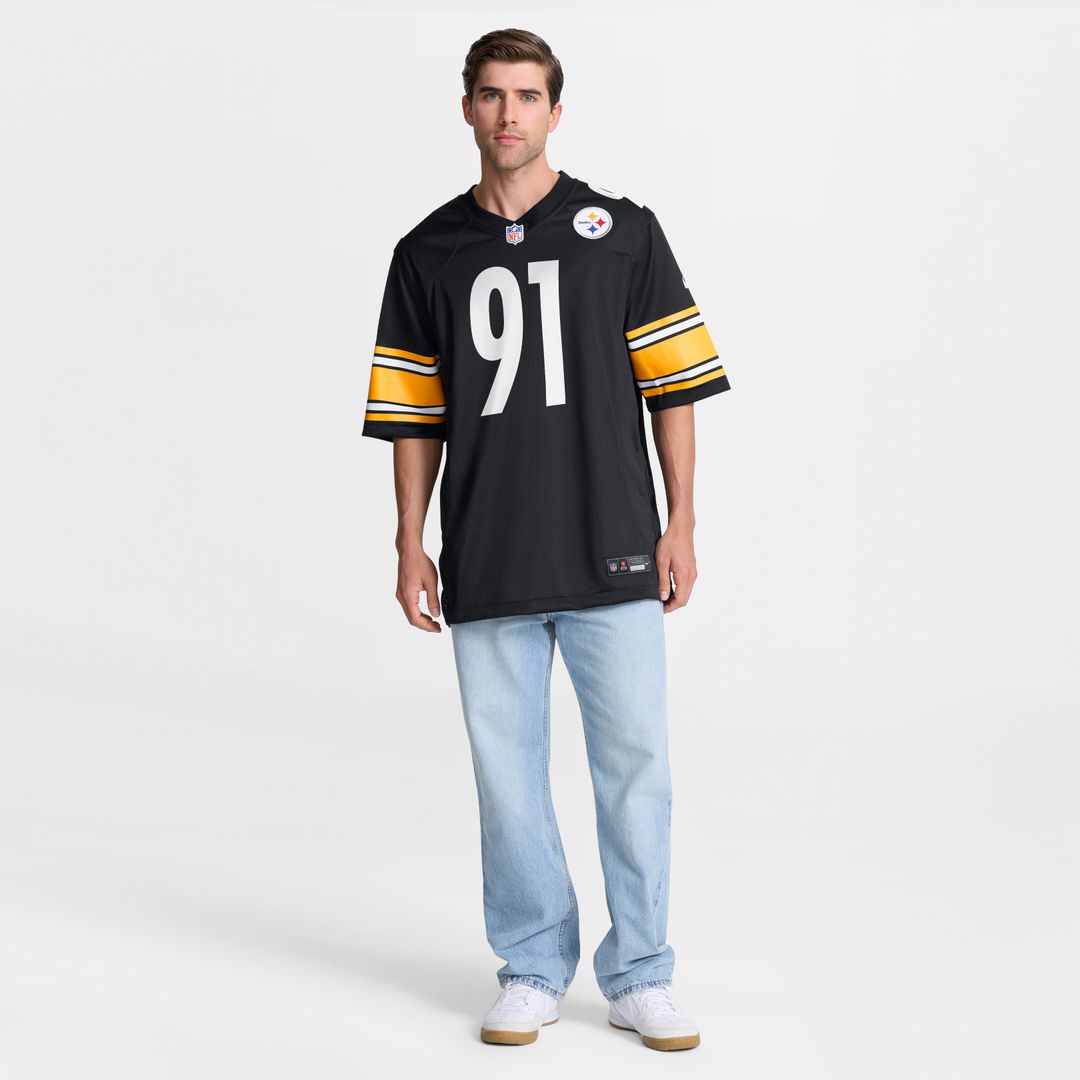 Logan Lee Pittsburgh Steelers Nike  Game Jersey -  Black