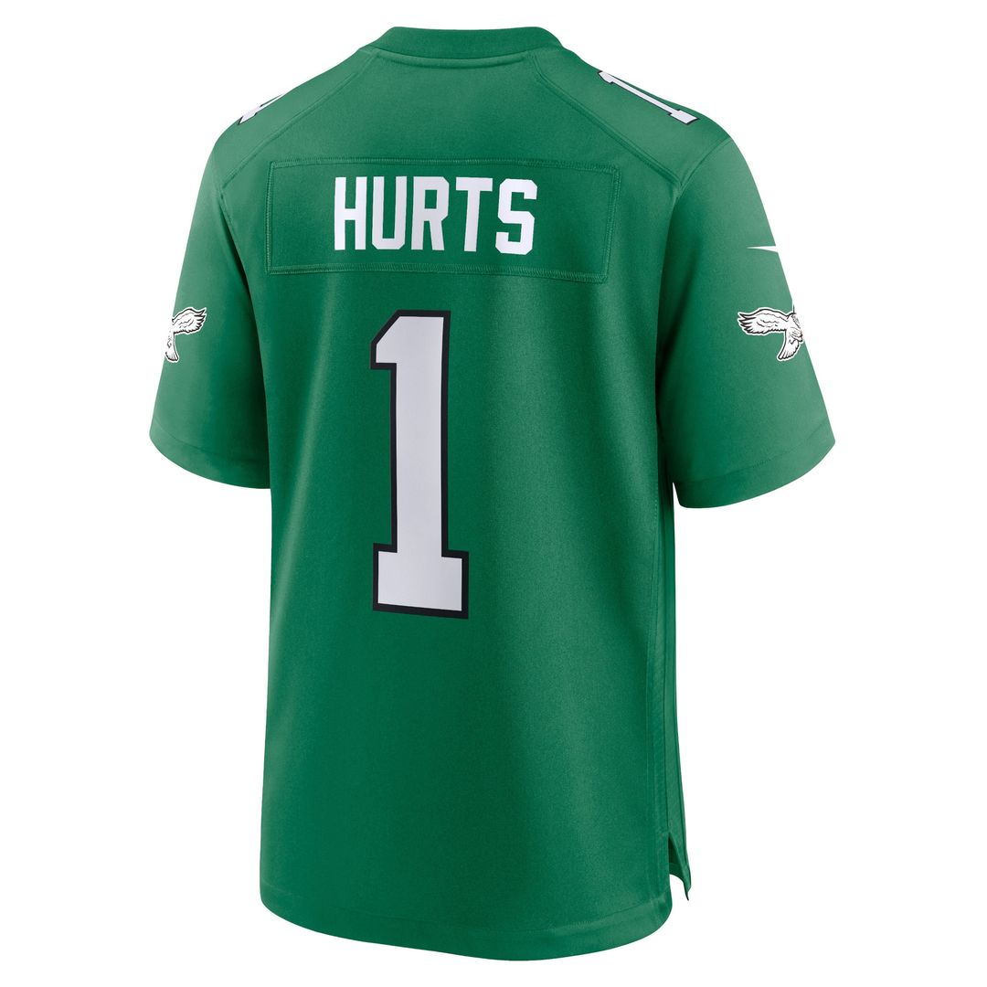 Jalen Hurts Philadelphia Eagles Nike Youth Game Jersey - Green