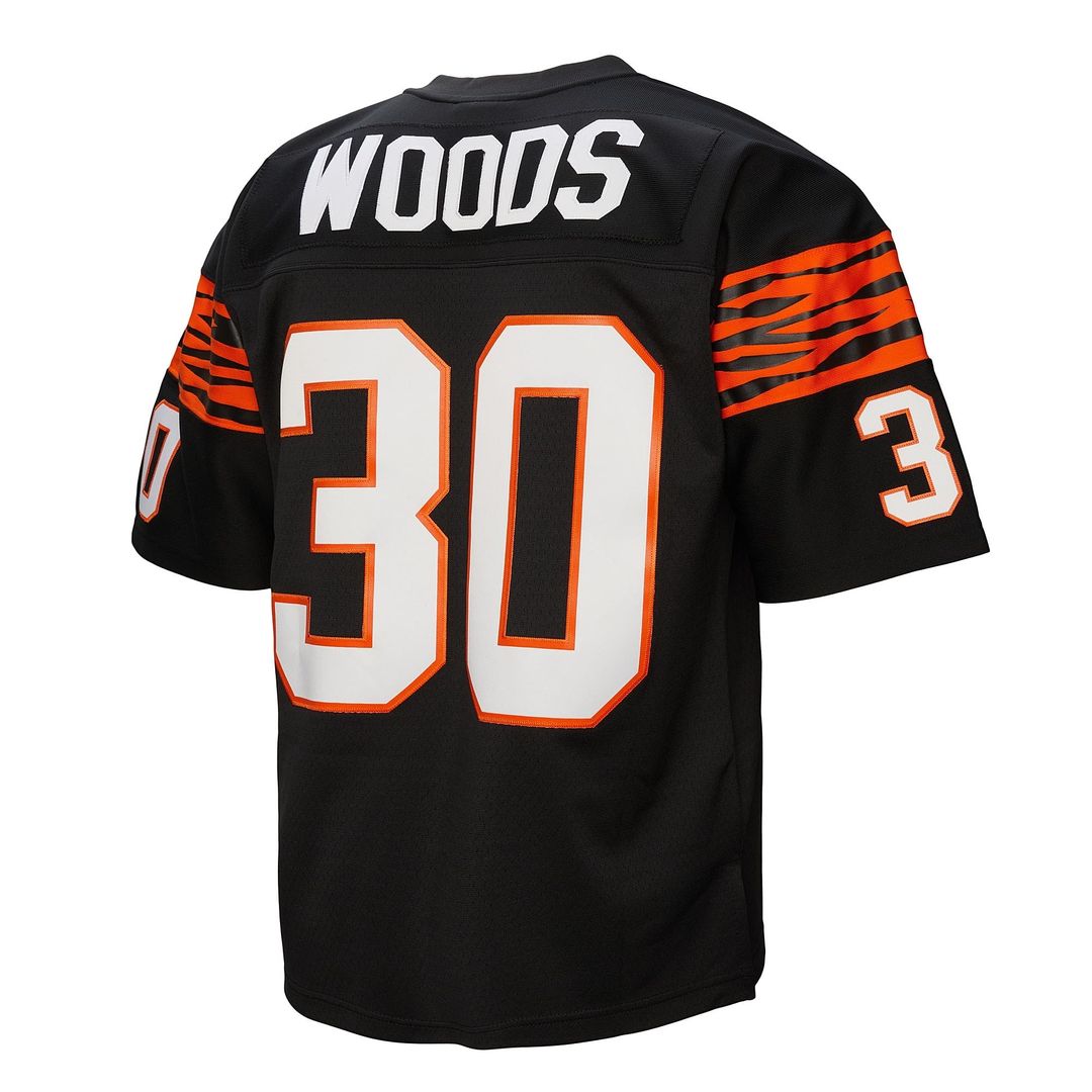 Ickey Woods Cincinnati Bengals Mitchell & Ness 1988 Legacy Replica Jersey - Black