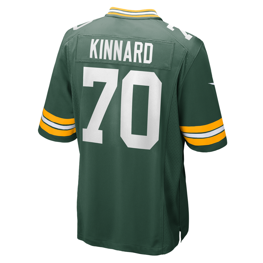 Darian Kinnard Green Bay Packers Nike Team Game Jersey -  Green