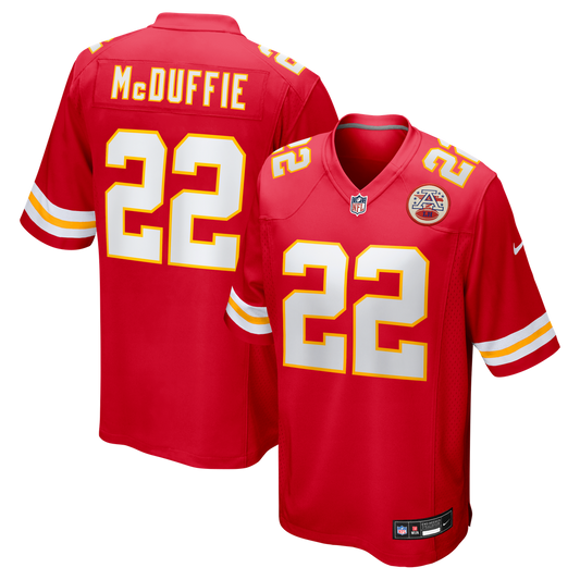 Trent McDuffie Kansas City Chiefs Nike  Game Jersey -  Red