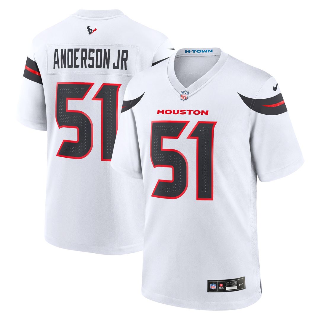 Will Anderson Jr. Houston Texans Nike Alternate Game Jersey - Red