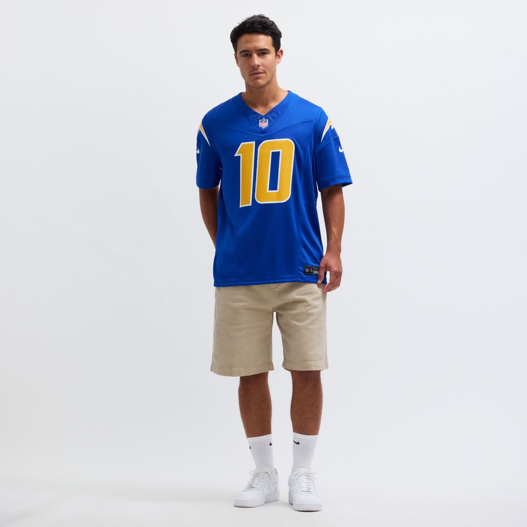 Justin Herbert Los Angeles Chargers Nike Vapor F.U.S.E. Limited Jersey - Powder Blue