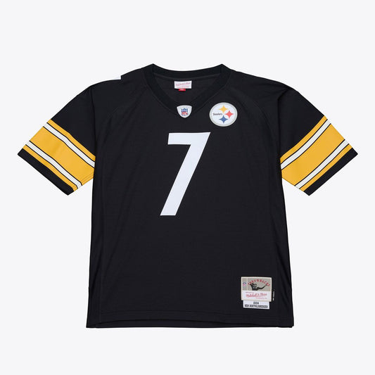 Ben Roethlisberger Pittsburgh Steelers Mitchell & Ness 2004 Big & Tall Legacy Retired Player Jersey - Black