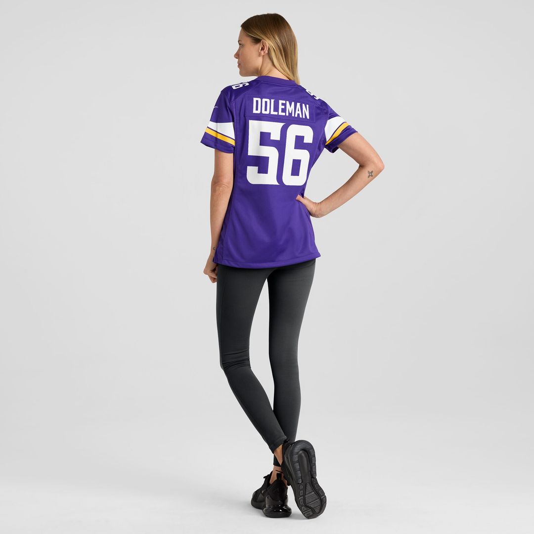 Chris Doleman Minnesota Vikings Nike Women's Game Retired Player Jersey - Purple