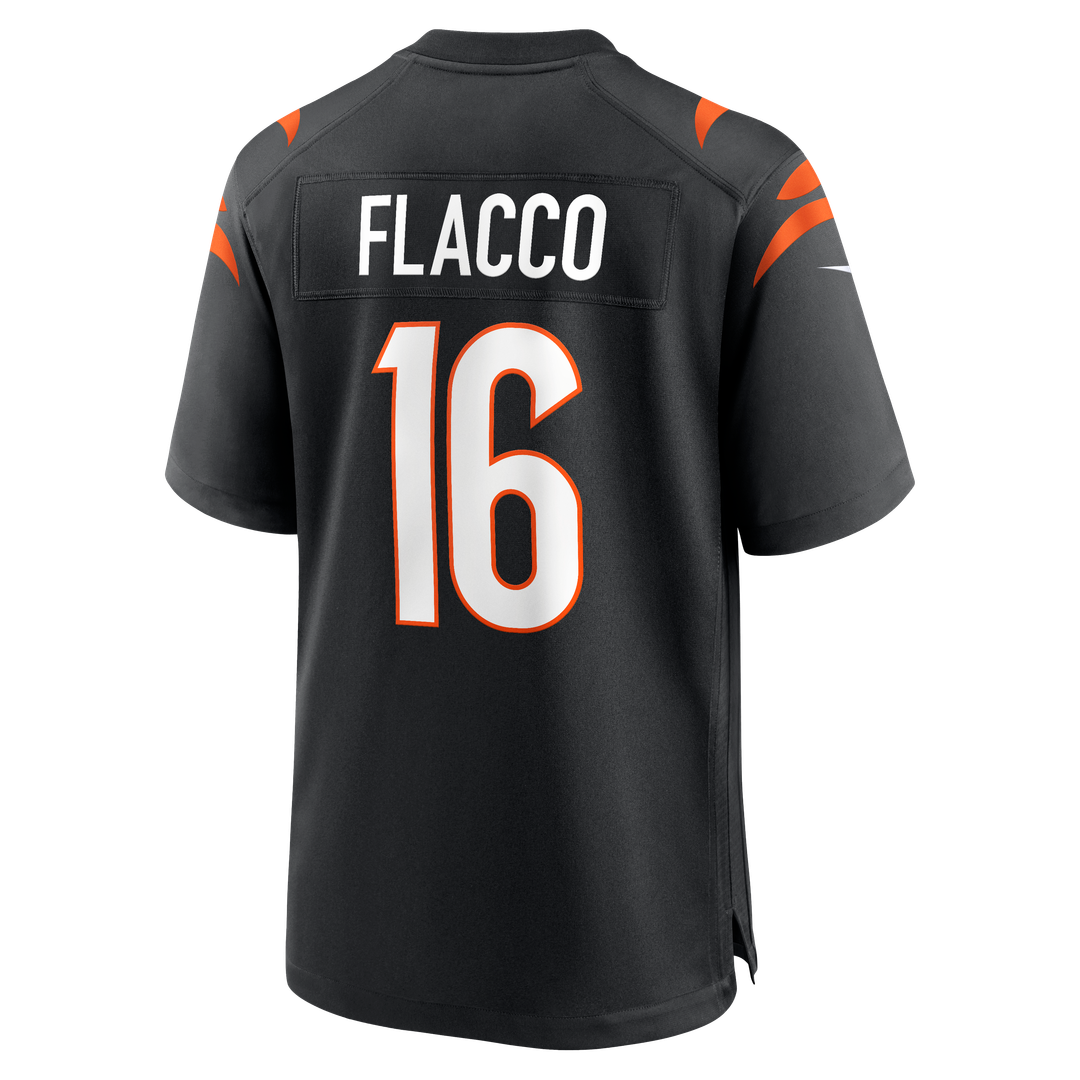 Joe Flacco Cincinnati Bengals Nike Team Game Jersey -  Black