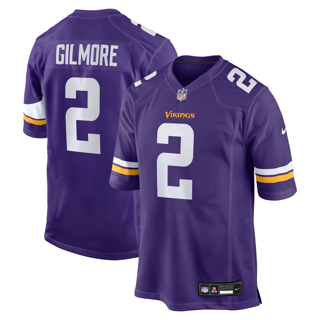 Stephon Gilmore Minnesota Vikings Nike  Game Jersey -  Purple