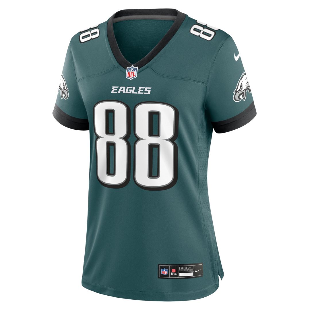 Dallas Goedert Philadelphia Eagles Nike Women's Alternate Game Jersey - Black
